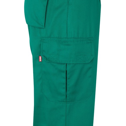 VL POSEIDON. Pantalón de sarga multibolsillos bicolor (210 g/m²), en algodón (20 %) y poliéster (80 %)