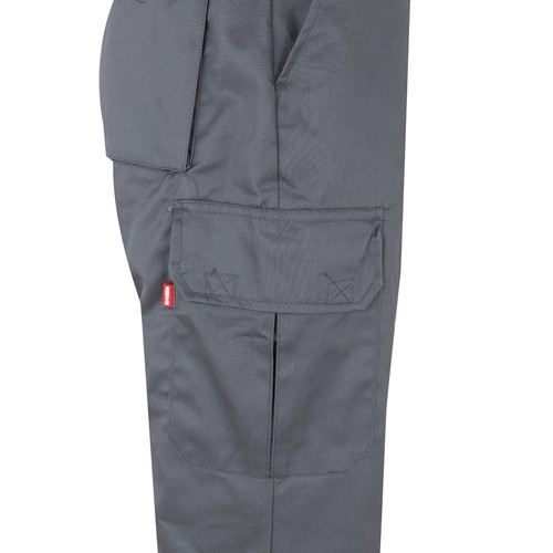 VL POSEIDON. Pantalón de sarga multibolsillos bicolor (210 g/m²), en algodón (20 %) y poliéster (80 %)