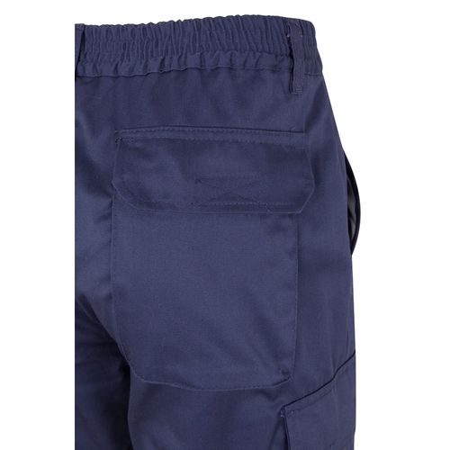 VL POSEIDON. Pantalón de sarga multibolsillos bicolor (210 g/m²), en algodón (20 %) y poliéster (80 %)