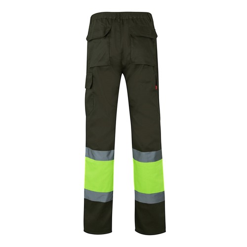 VL POSEIDON. Pantalón de sarga multibolsillos bicolor (210 g/m²), en algodón (20 %) y poliéster (80 %)