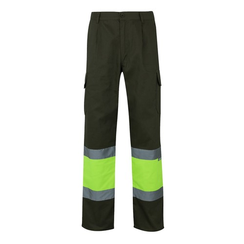 VL POSEIDON. Pantalón de sarga multibolsillos bicolor (210 g/m²), en algodón (20 %) y poliéster (80 %)