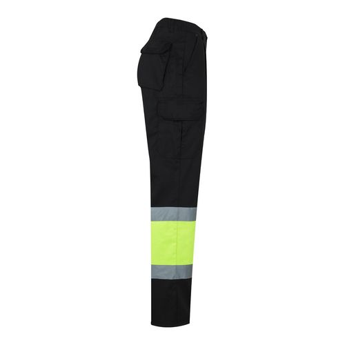 VL POSEIDON LARGE. Pantalon bicolore en sergé multipoches (210g/m²), en coton (20%) et polyester (80%) - 5