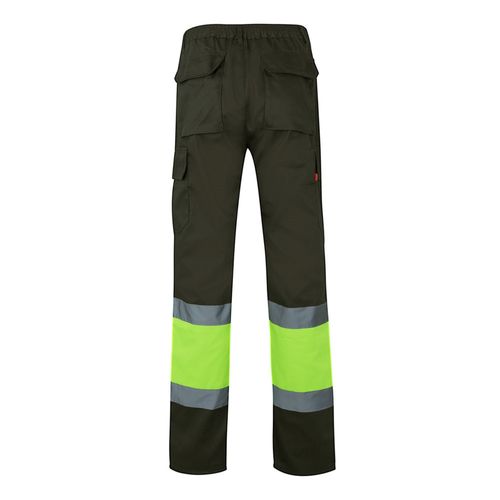 VL POSEIDON LARGE. Pantalón de sarga multibolsillos bicolor (210 g/m²), en algodón (20 %) y poliéster (80 %)
