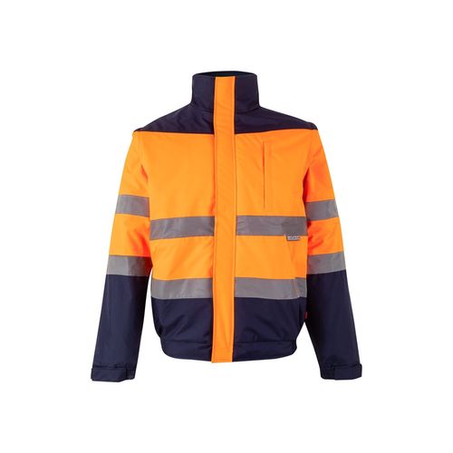 VL JUPITER. Chaqueta acolchada bicolor (180g/m²) en poliéster (100%), con revestimiento de PU