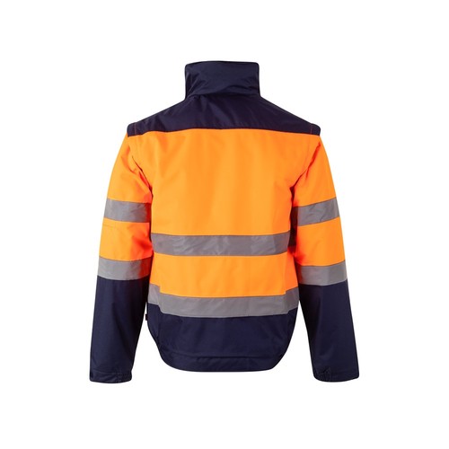 VL JUPITER. Veste rembourrée bicolore (180g/m²) en polyester (100%), avec fintion PU - 3