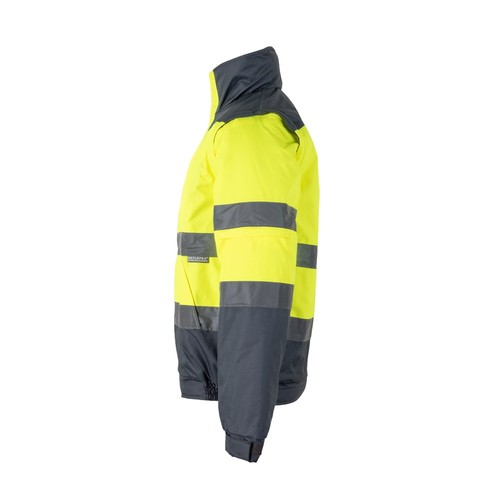 VL JUPITER LARGE. Veste rembourrée bicolore (180g/m²) en polyester (100%), avec finition PU - 4