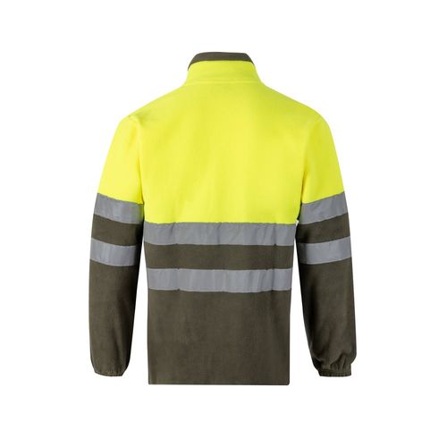 VL EROS. Chaqueta polar bicolor (280 g/m²), en poliéster (100%)