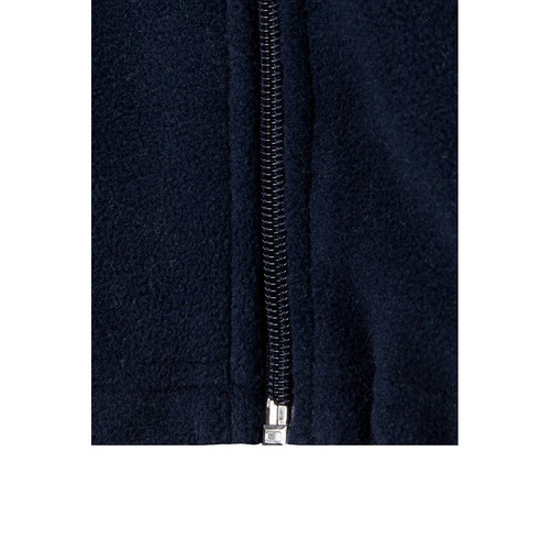 azul marino/amarillo VL EROS LARGE. Chaqueta polar bicolor (280 g/m²), de poliéster (100%)