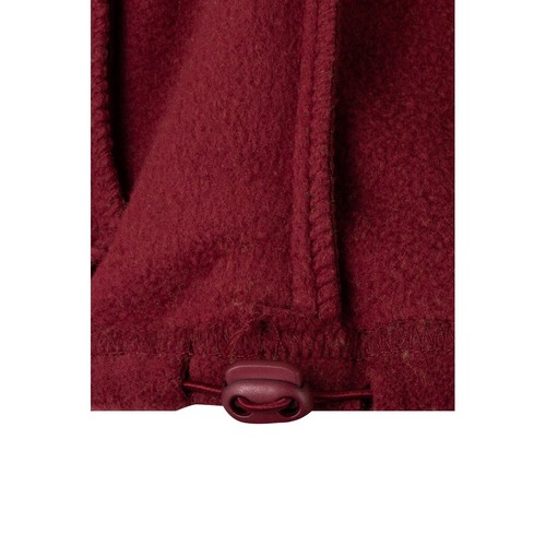 burdeos/amarillo VL EROS LARGE. Chaqueta polar bicolor (280 g/m²), de poliéster (100%)