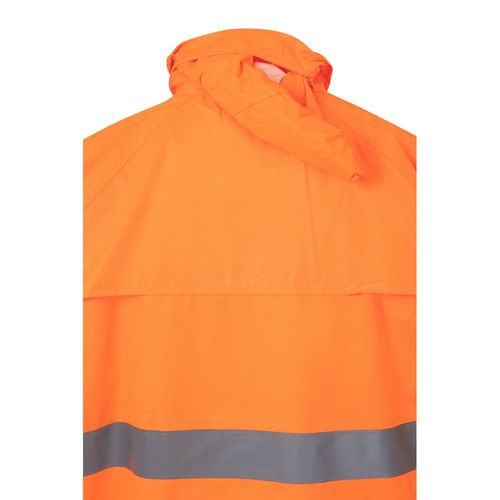 naranja fluo VL VENUS. Traje de lluvia (130g/m²), en poliéster (100%) con revestimiento de PU