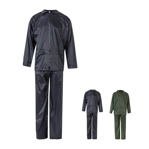 VL SEDNA. TRAJE DE LLUVIA (225G/M²), DE DOS PIEZAS EN POLIÉSTER (100%) CON REVESTIMIENTO DE PVC