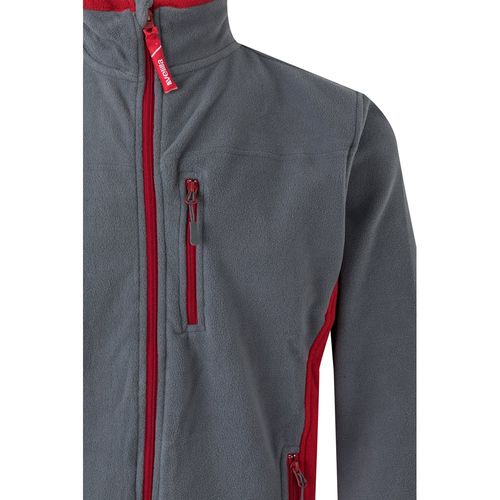 VL GERAS. Chaqueta polar bicolor (220g/m²) en poliéster (100%)