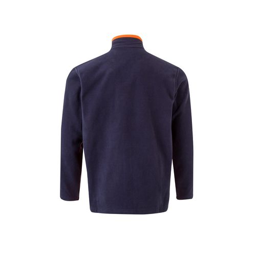 VL GERAS. Chaqueta polar bicolor (220g/m²) en poliéster (100%)