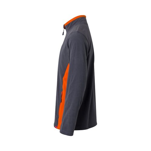 VL GERAS. Chaqueta polar bicolor (220g/m²) en poliéster (100%)