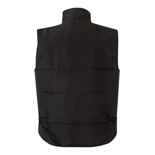 VL NERGAL. Chaleco acolchado, bicolor, multibolsillos (120g/m²), en poliéster (100%)