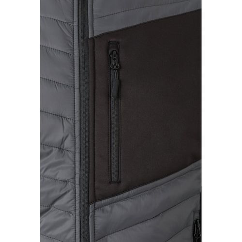 gray VL RAIJIN. Chaqueta acolchada (265g/m²), en poliéster (100%)