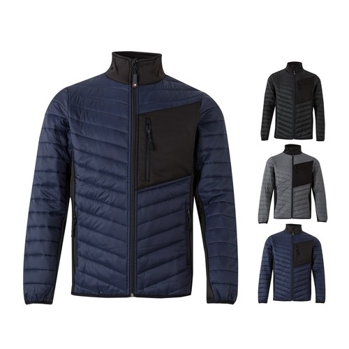 VL RAIJIN. Chaqueta acolchada (265g/m²), en poliéster (100%), Merchandising, artículos personalizados para tu promoción de marca