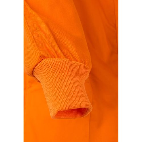 orange VL YAMA. Mono de sarga (200g/m²), en algodón (35%) y poliéster (65%)