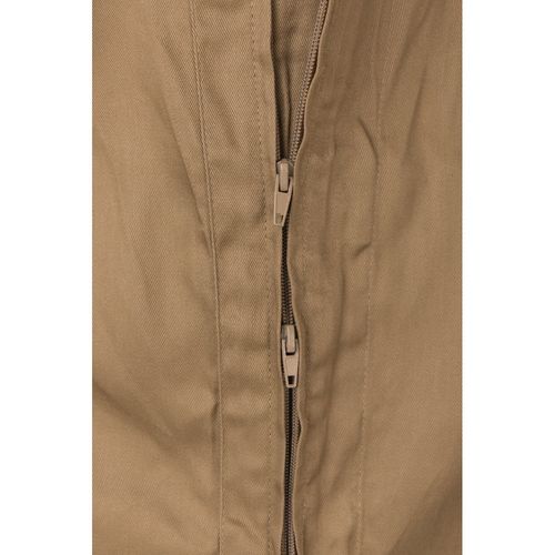 natural VL YAMA. Mono de sarga (200g/m²), en algodón (35%) y poliéster (65%)