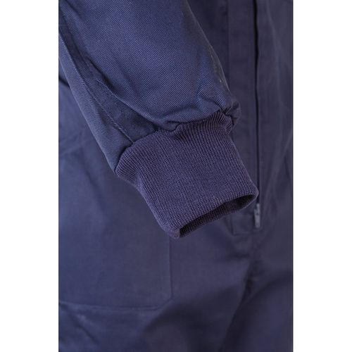 blue VL YAMA. Mono de sarga (200g/m²), en algodón (35%) y poliéster (65%)