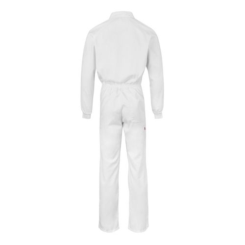 white VL YAMA. Mono de sarga (200g/m²), en algodón (35%) y poliéster (65%)