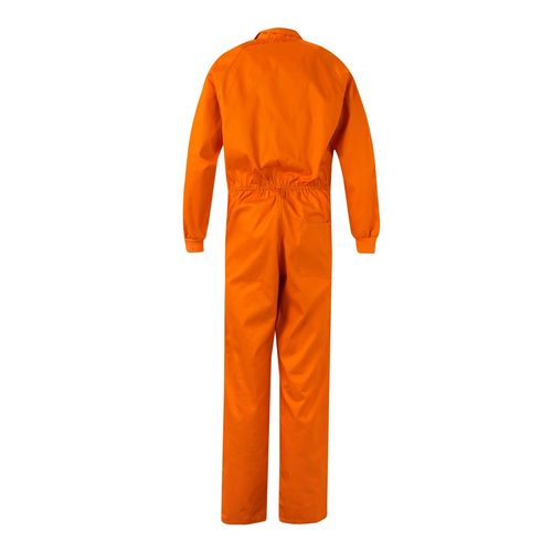 orange VL YAMA. Mono de sarga (200g/m²), en algodón (35%) y poliéster (65%)
