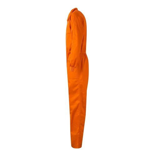 orange VL YAMA. Mono de sarga (200g/m²), en algodón (35%) y poliéster (65%)