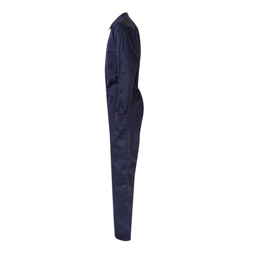 blue VL YAMA. Mono de sarga (200g/m²), en algodón (35%) y poliéster (65%)