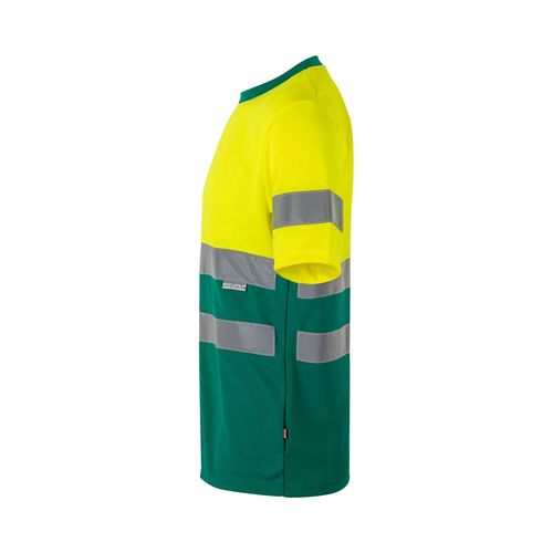 VL BRAHMA. Camiseta técnica bicolor ojo de pájaro (140g/m²), en poliéster (100%)