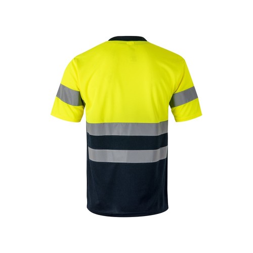 VL BRAHMA. Camiseta técnica bicolor ojo de pájaro (140g/m²), en poliéster (100%)