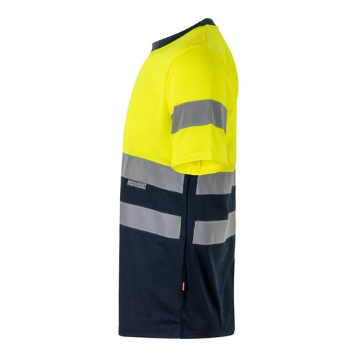 VL BRAHMA. Camiseta técnica bicolor ojo de pájaro (140g/m²), en poliéster (100%)