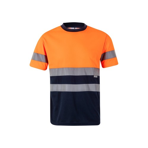 VL BRAHMA. Camiseta técnica bicolor ojo de pájaro (140g/m²), en poliéster (100%)