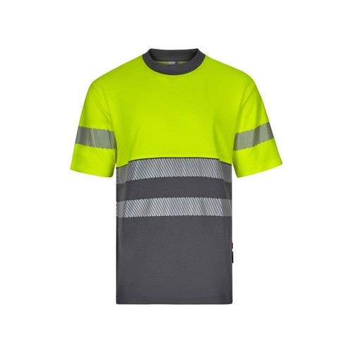 VL BASTET. Camiseta de piqué bicolor (150g/m²), en algodón (55%) y poliéster (45%)