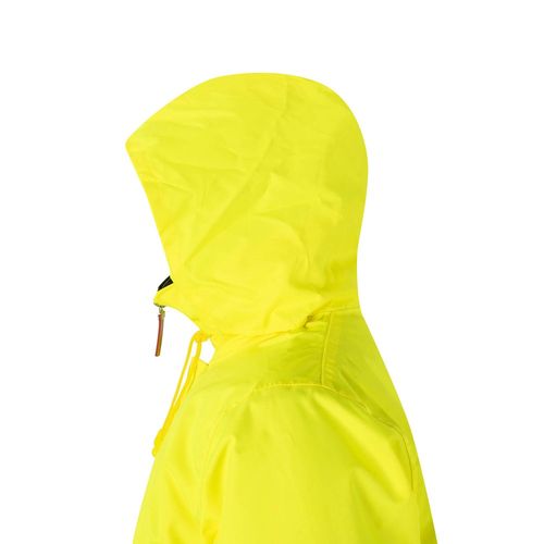 azul marino/amarillo VL THEMIS. Parka bicolor (190g/m²), en poliéster (100%), con revestimiento de PU