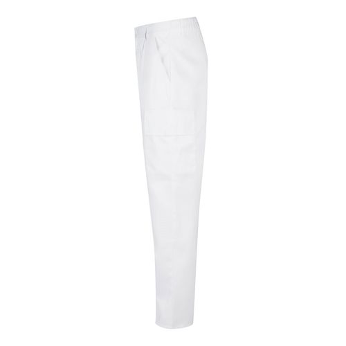 VL AINE. Pantalón multibolsillos de sarga (190g/m²), en algodón (20%) y poliéster (80%)