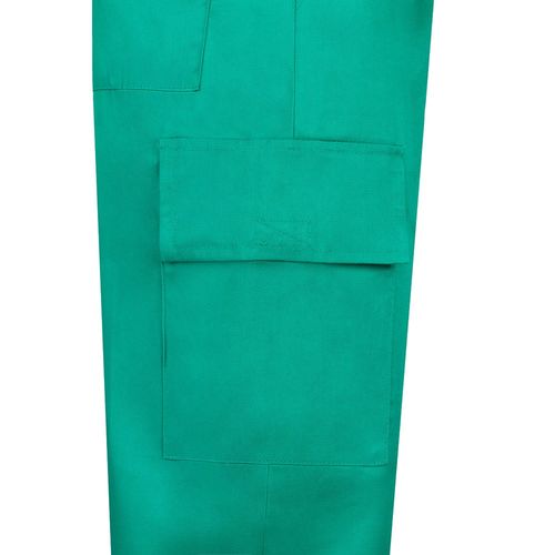 VL AINE. Pantalón multibolsillos de sarga (190g/m²), en algodón (20%) y poliéster (80%)