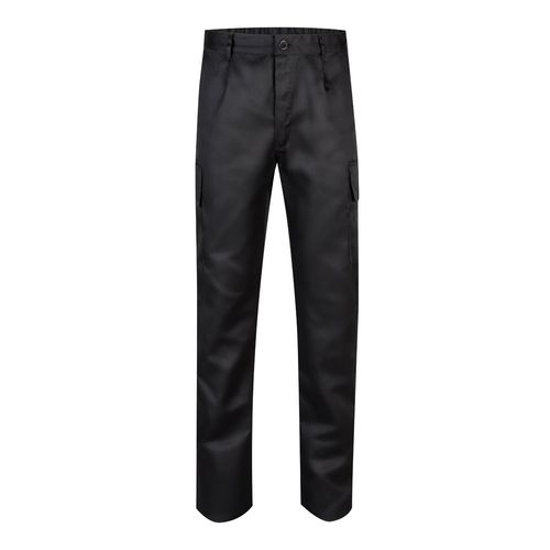 VL AINE. Pantalon sergé, multipoches (190g/m²), en coton (20%) et polyester (80%) - 2