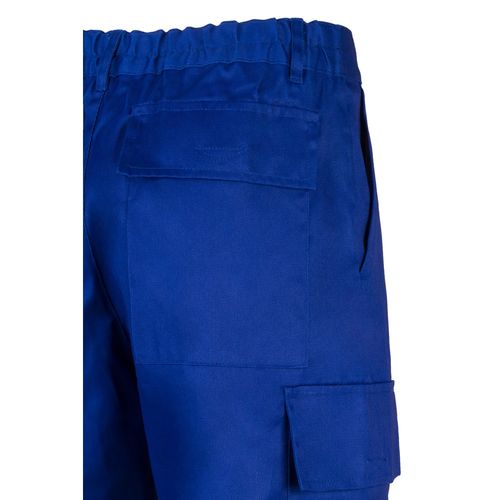 VL AINE. Pantalón multibolsillos de sarga (190g/m²), en algodón (20%) y poliéster (80%)
