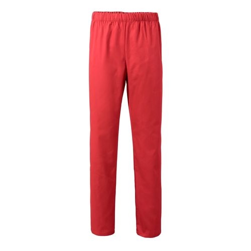 red VL APHRODITE. Pantalón de sarga (190g/m²), en algodón (35%) y poliéster (65%)