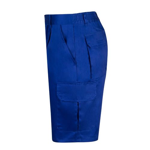 VL CHIONE. Bermudas en sarga multibolsillos (200g/m²), en algodón (35%) y poliéster (65%)