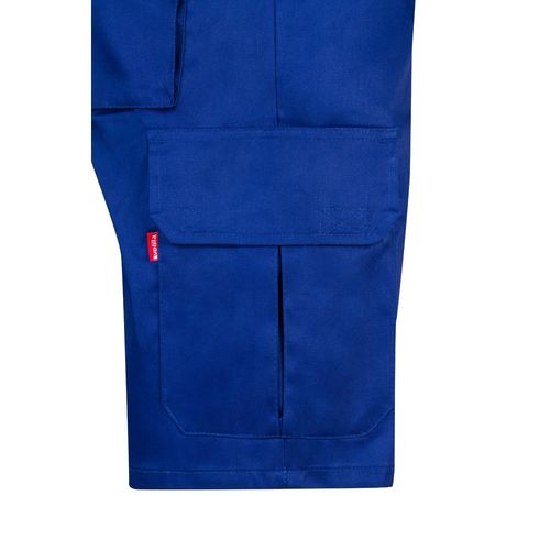 VL CHIONE. Bermudas en sarga multibolsillos (200g/m²), en algodón (35%) y poliéster (65%)