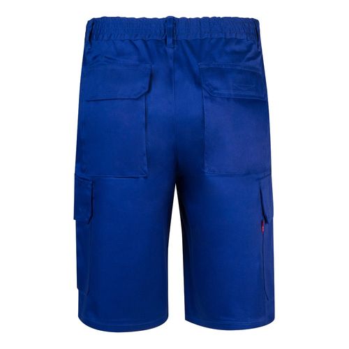 VL CHIONE. Bermudas en sarga multibolsillos (200g/m²), en algodón (35%) y poliéster (65%)