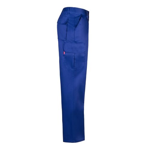 VL MABON. Pantalón multibolsillos de sarga (200g/m²), en algodón (35%) y poliéster (65%)