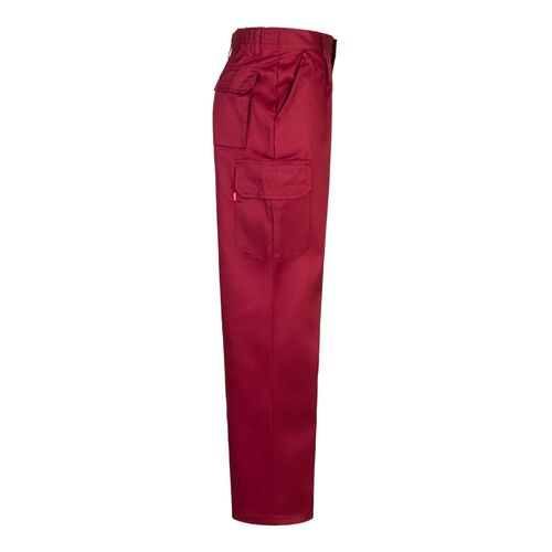VL MABON. Pantalón multibolsillos de sarga (200g/m²), en algodón (35%) y poliéster (65%)