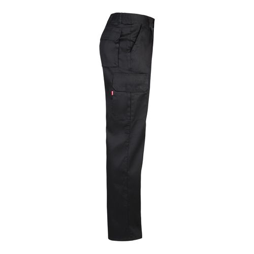 VL MABON. Pantalón multibolsillos de sarga (200g/m²), en algodón (35%) y poliéster (65%)