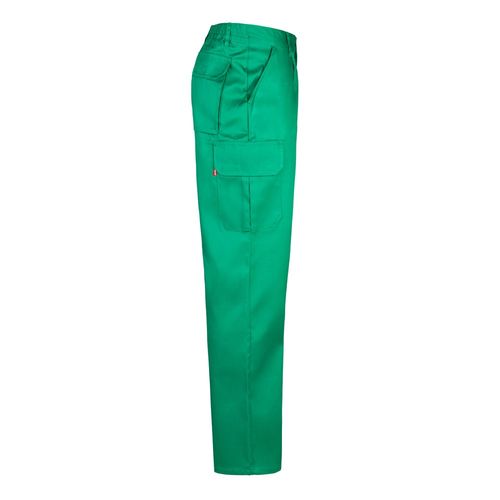VL MABON. Pantalón multibolsillos de sarga (200g/m²), en algodón (35%) y poliéster (65%)