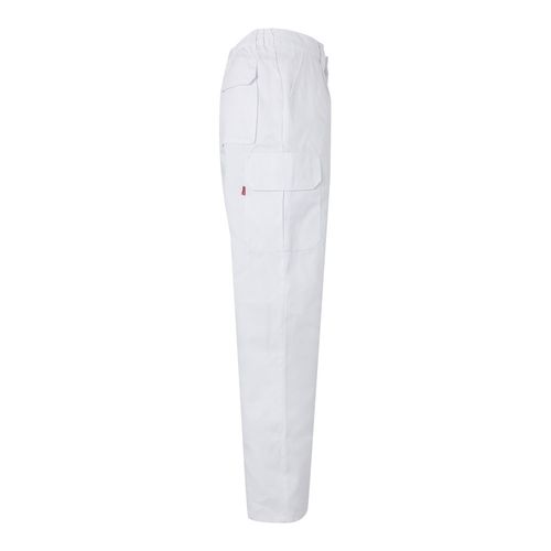 VL MABON. Pantalón multibolsillos de sarga (200g/m²), en algodón (35%) y poliéster (65%)