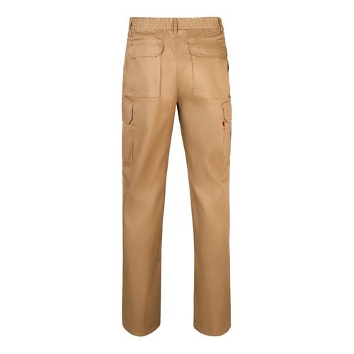 VL MABON. Pantalón multibolsillos de sarga (200g/m²), en algodón (35%) y poliéster (65%)