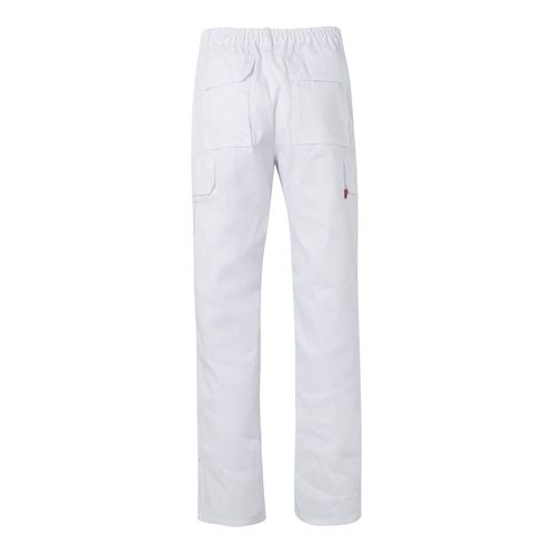 VL MABON. Pantalón multibolsillos de sarga (200g/m²), en algodón (35%) y poliéster (65%)