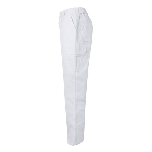 VL MABON. Pantalón multibolsillos de sarga (200g/m²), en algodón (35%) y poliéster (65%)